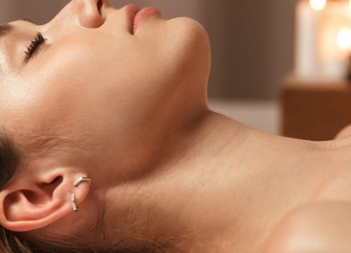 Photo of a woman getting a massage