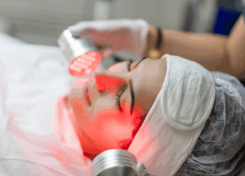 Mind-Body Reset Ritual at Lashiqué with LED light therapy and compression